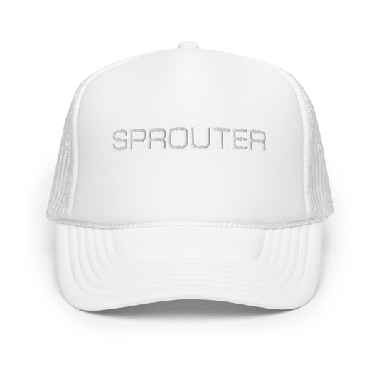 Sprouter All-White Trucker Hat