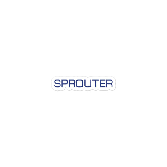 Sprouter Word Logo Sticker